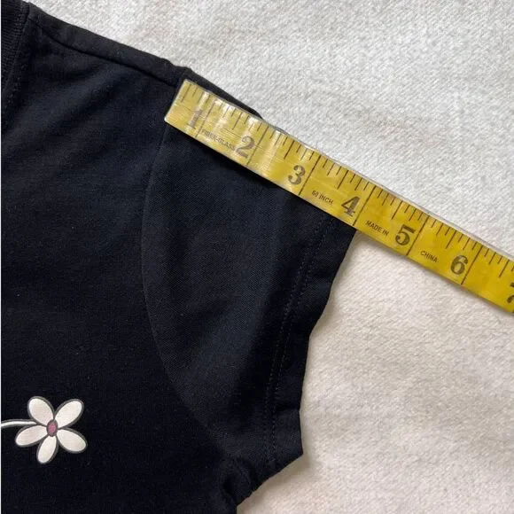 Disney Black/Pink/White Mickey/Minnie Graphic Short Sleeve T-Shirt- S - Picture 9 of 11